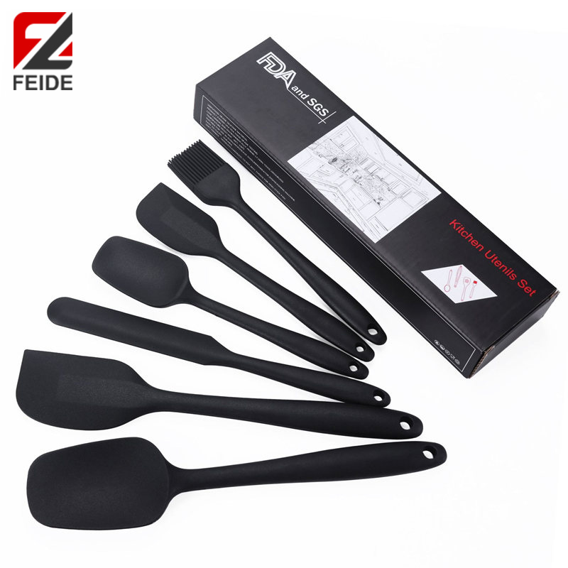 FS-03全硅膠刮刀鍋鏟6件套