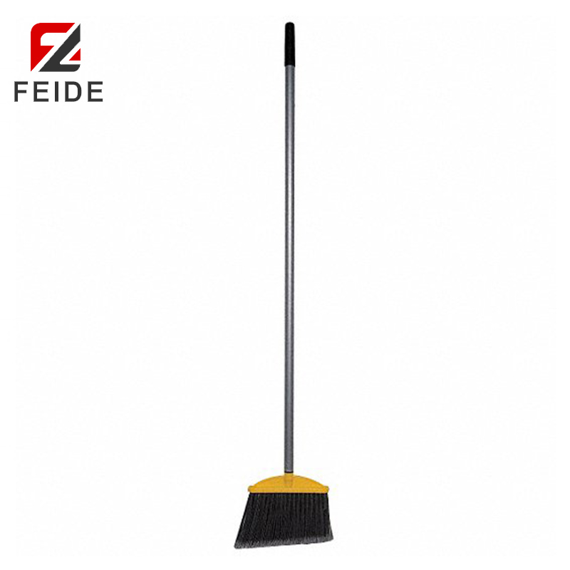 B-07鋁桿美式斜角掃帚掃把