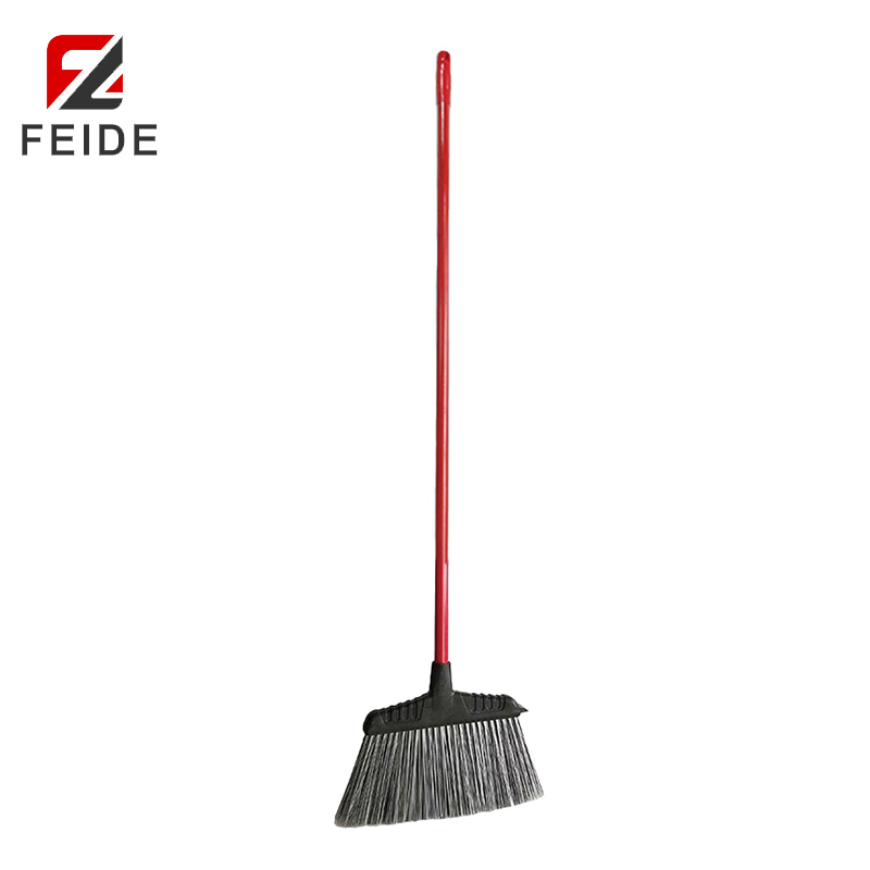B-02鐵柄美式斜角掃帚掃把B型